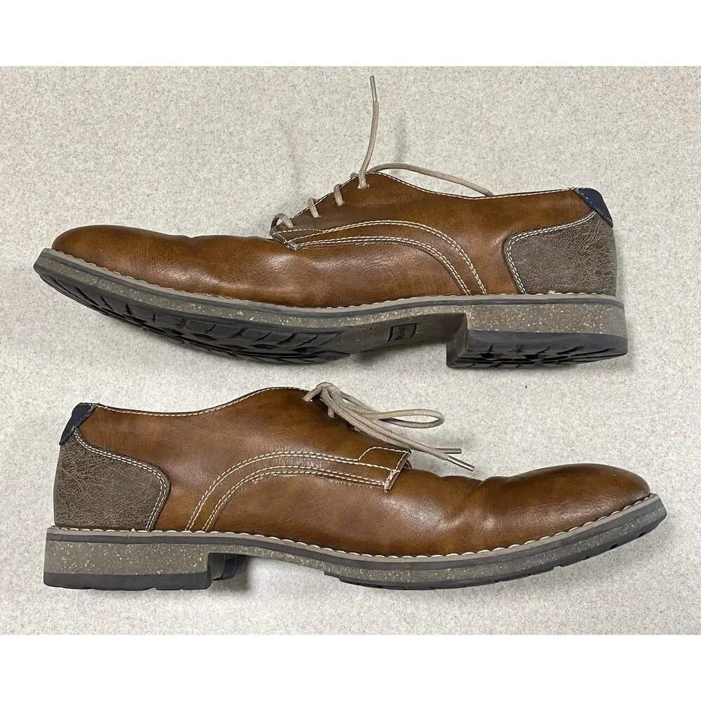 Varese NICK Men’s Size 12 Lace Up Plain Toe Oxford Dress Shoes Formal, Office